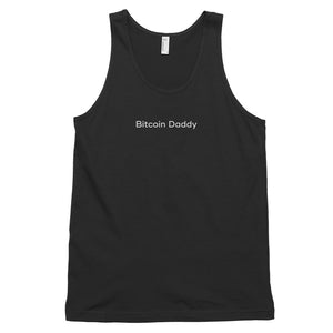 Unisex "bitcoin daddy" tank